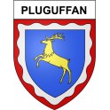 Pluguffan 29 ville Stickers blason autocollant adhésif