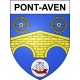 Pont-Aven 29 ville Stickers blason autocollant adhésif