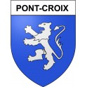 Pont-Croix 29 ville Stickers blason autocollant adhésif