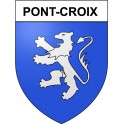 Stickers coat of arms Pont-Croix adhesive sticker