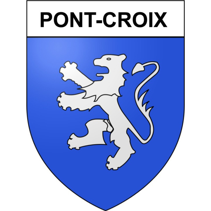 Pont-Croix 29 ville Stickers blason autocollant adhésif