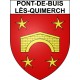 Pont-de-Buis-lès-Quimerch 29 ville Stickers blason autocollant adhésif
