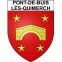 Stickers coat of arms Bazas adhesive sticker