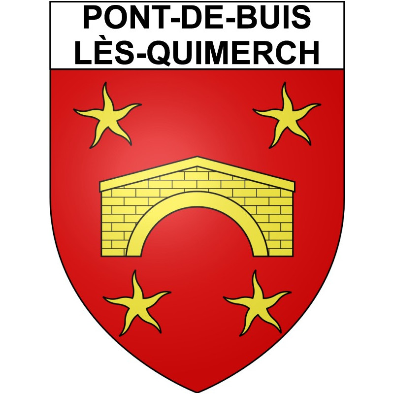 Stickers coat of arms Bazas adhesive sticker