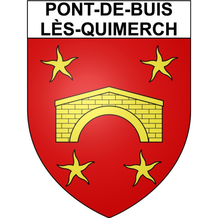 Stickers coat of arms Bazas adhesive sticker