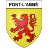 Stickers coat of arms Bazas adhesive sticker