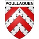 Stickers coat of arms Bazas adhesive sticker