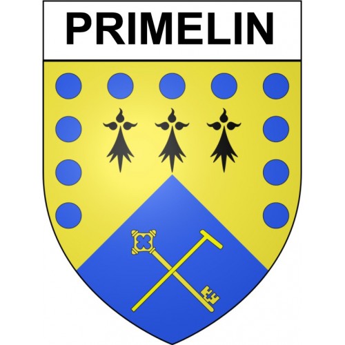 Primelin 29 ville Stickers blason autocollant adhésif