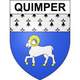 Stickers coat of arms Bazas adhesive sticker