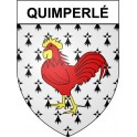 Quimperlé 29 ville Stickers blason autocollant adhésif