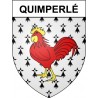 Quimperlé 29 ville Stickers blason autocollant adhésif