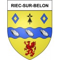 Riec-sur-Belon 29 ville Stickers blason autocollant adhésif