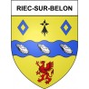 Riec-sur-Belon 29 ville Stickers blason autocollant adhésif