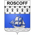 Roscoff 29 ville Stickers blason autocollant adhésif