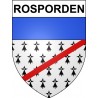 Stickers coat of arms Bazas adhesive sticker