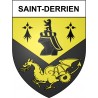 Saint-Derrien 29 ville Stickers blason autocollant adhésif
