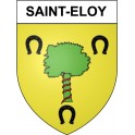 Stickers coat of arms Bazas adhesive sticker