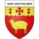 Saint-Jean-Trolimon 29 ville Stickers blason autocollant adhésif