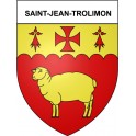 Saint-Jean-Trolimon 29 ville Stickers blason autocollant adhésif