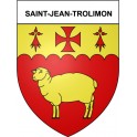 Stickers coat of arms Bazas adhesive sticker