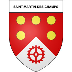 Adesivi stemma Saint-Martin-des-Champs adesivo