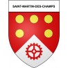 Saint-Martin-des-Champs 29 ville Stickers blason autocollant adhésif
