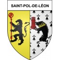 Saint-Pol-de-Léon 29 ville Stickers blason autocollant adhésif
