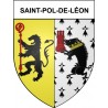 Saint-Pol-de-Léon 29 ville Stickers blason autocollant adhésif
