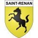 Stickers coat of arms Bazas adhesive sticker