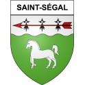Stickers coat of arms Bazas adhesive sticker