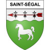Saint-Ségal 29 ville Stickers blason autocollant adhésif