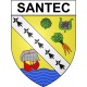 Stickers coat of arms Bazas adhesive sticker