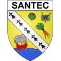 Stickers coat of arms Bazas adhesive sticker