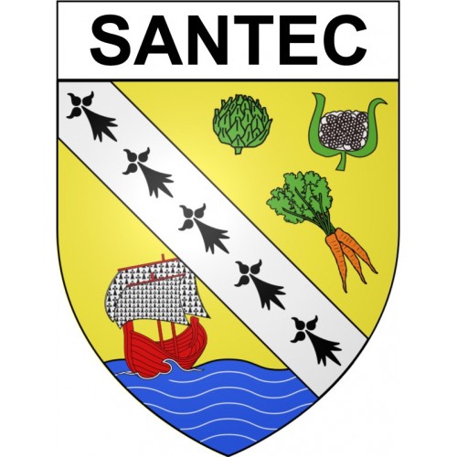 Stickers coat of arms Bazas adhesive sticker