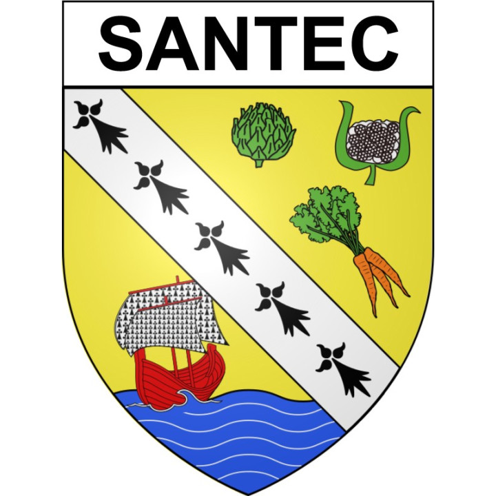 Stickers coat of arms Bazas adhesive sticker
