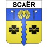 Bazas Sticker wappen, gelsenkirchen, augsburg, klebender aufkleber