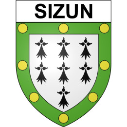 Sizun 29 ville Stickers blason autocollant adhésif