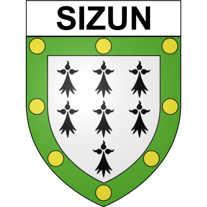Bazas Sticker wappen, gelsenkirchen, augsburg, klebender aufkleber