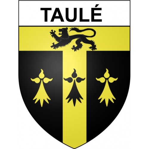 Taulé 29 ville Stickers blason autocollant adhésif