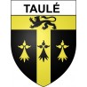 Taulé 29 ville Stickers blason autocollant adhésif