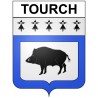 Tourch 29 ville Stickers blason autocollant adhésif