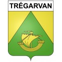 Trégarvan 29 ville Stickers blason autocollant adhésif