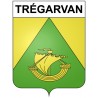 Trégarvan 29 ville Stickers blason autocollant adhésif