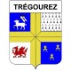 Stickers coat of arms Bazas adhesive sticker