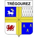 Bazas Sticker wappen, gelsenkirchen, augsburg, klebender aufkleber