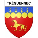 Tréguennec 29 ville Stickers blason autocollant adhésif