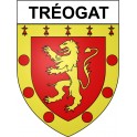 Tréogat 29 ville Stickers blason autocollant adhésif