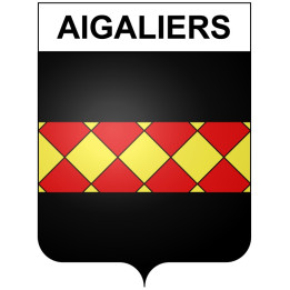 Stickers coat of arms Bazas adhesive sticker