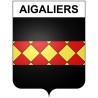 Stickers coat of arms Bazas adhesive sticker