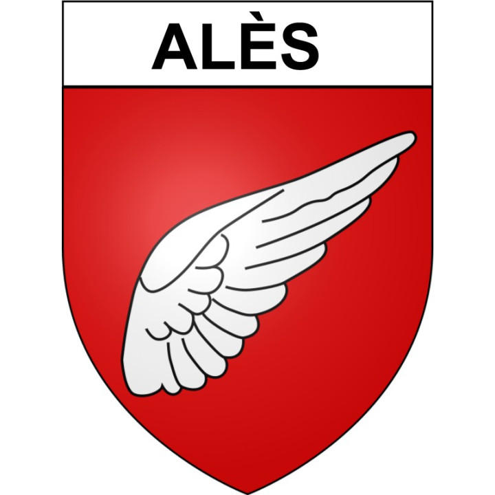 Stickers coat of arms Bazas adhesive sticker